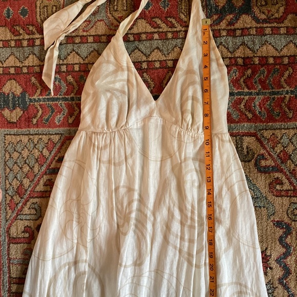 Cotton Linen Maxi Dress Size S - Picture 5 of 10